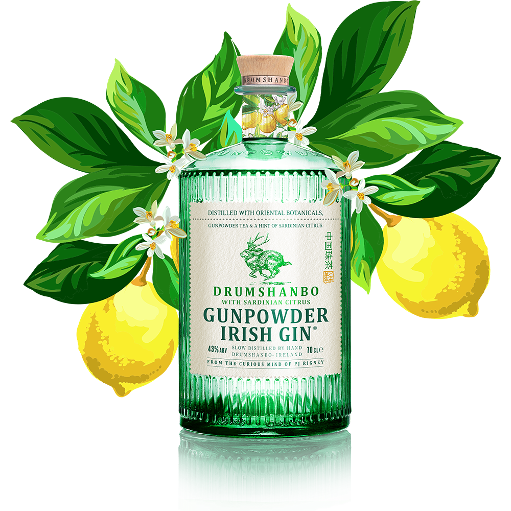 Drumshanbo Gunpowder Irish Gin Sardinian Citrus Edition (700ml) The Shed Distillery