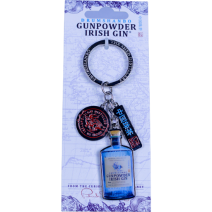 Drumshanbo-Gunpowder-Irish-Gin-Triple-Pendant-Keychain