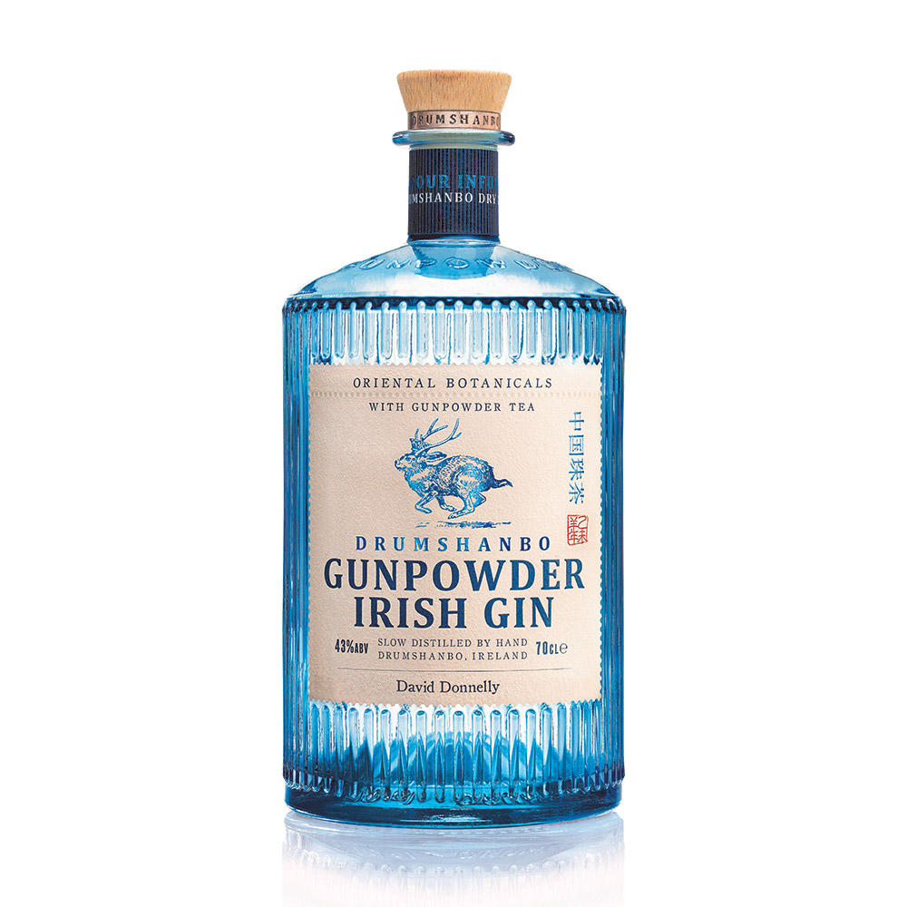 Personalised Drumshanbo Gunpowder Irish Gin Bottle (700ml) The Shed Distillery
