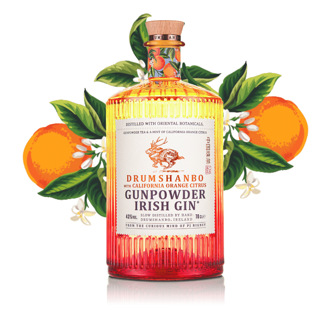 Drumshanbo Gunpowder Irish Gin with Californian Orange Citrus (700ml) The Shed Distillery