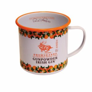 Drumshanbo Gunpowder California Orange Enamel Mug