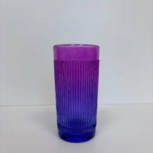 Drumshanbo Gunpowder Italian Fig Purple Debossed Gin Glass