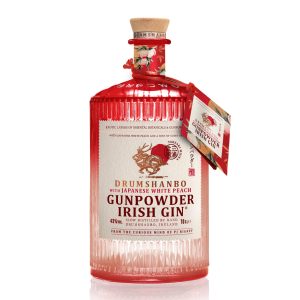 PRE-ORDER NOW: Drumshanbo Gunpowder Irish Gin Japanese White Peach (700ml)